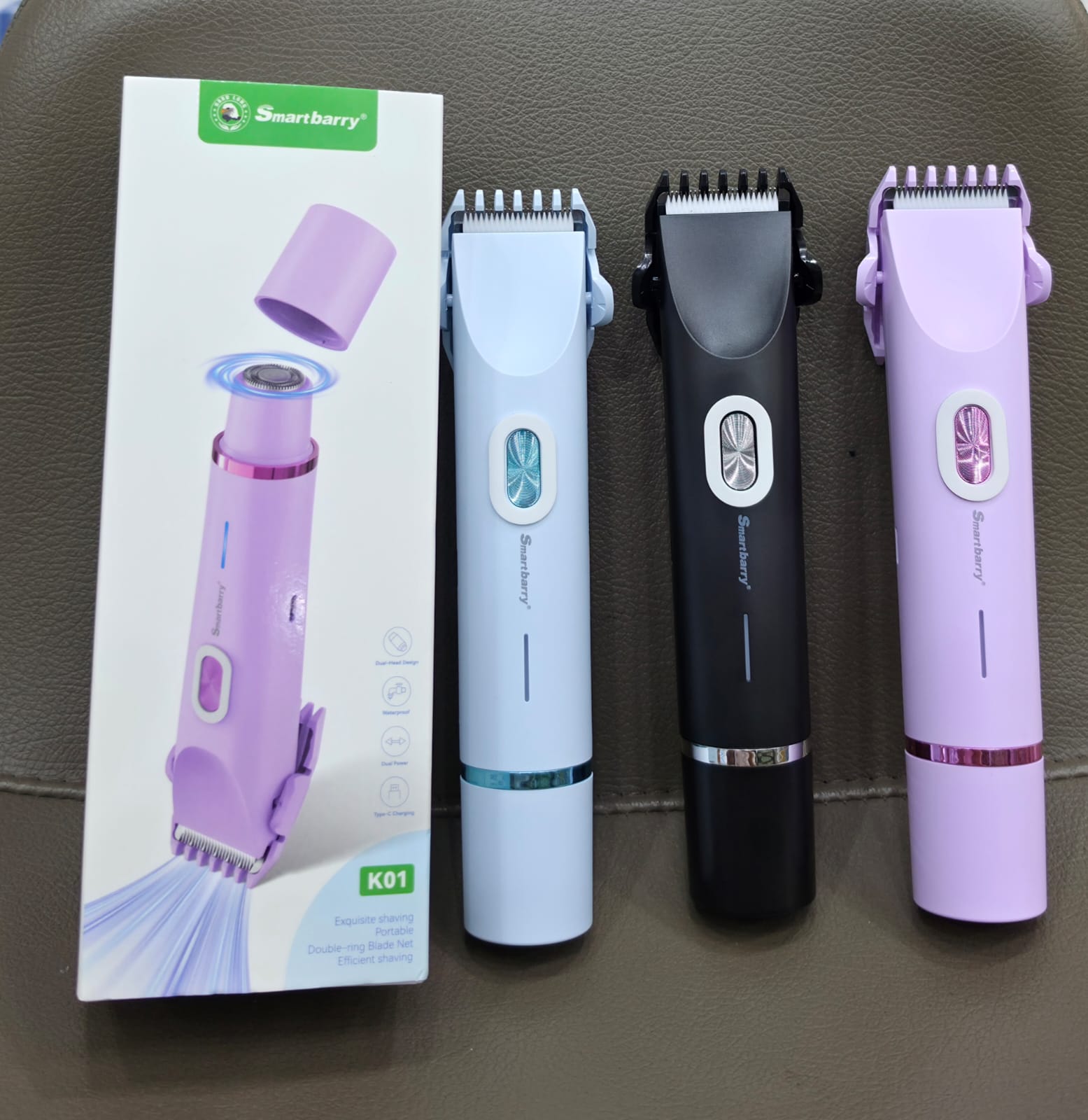 2-in-1 Dual Head Electric Shaver for Women