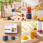 Multi-Function Portable Juicer Blender – USB Rechargeable Personal Smoothie Maker
