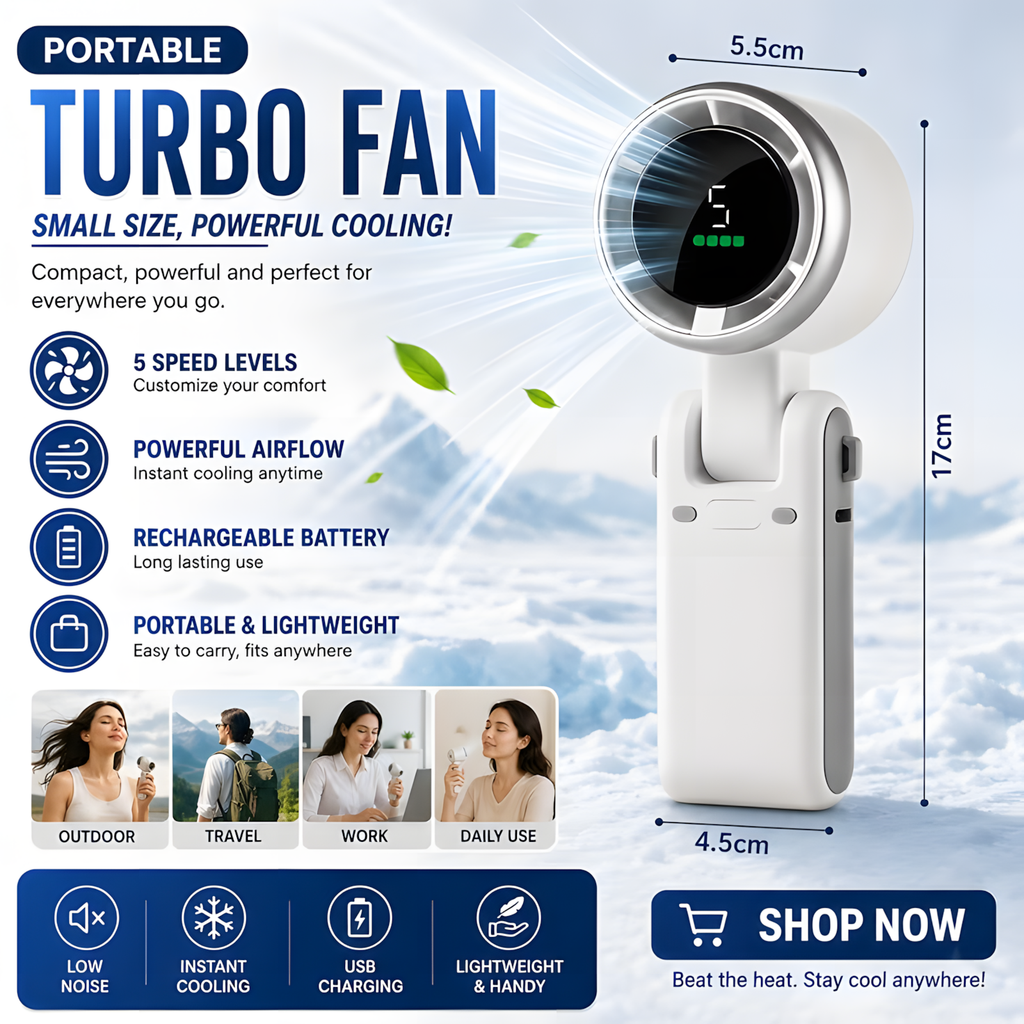 Portable Turbo Fan